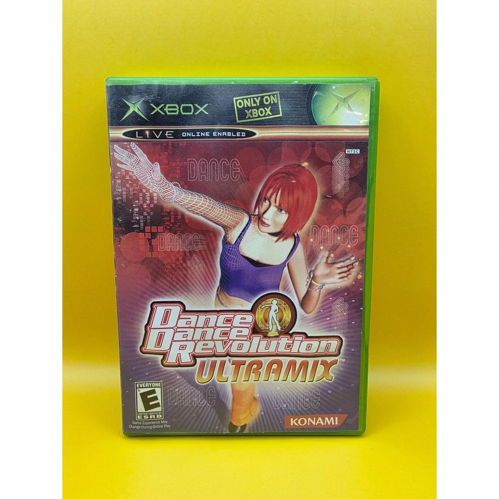 Dance Dance Revolution Ultramix (Xbox, 2003) Case + Game Only - No Manual -